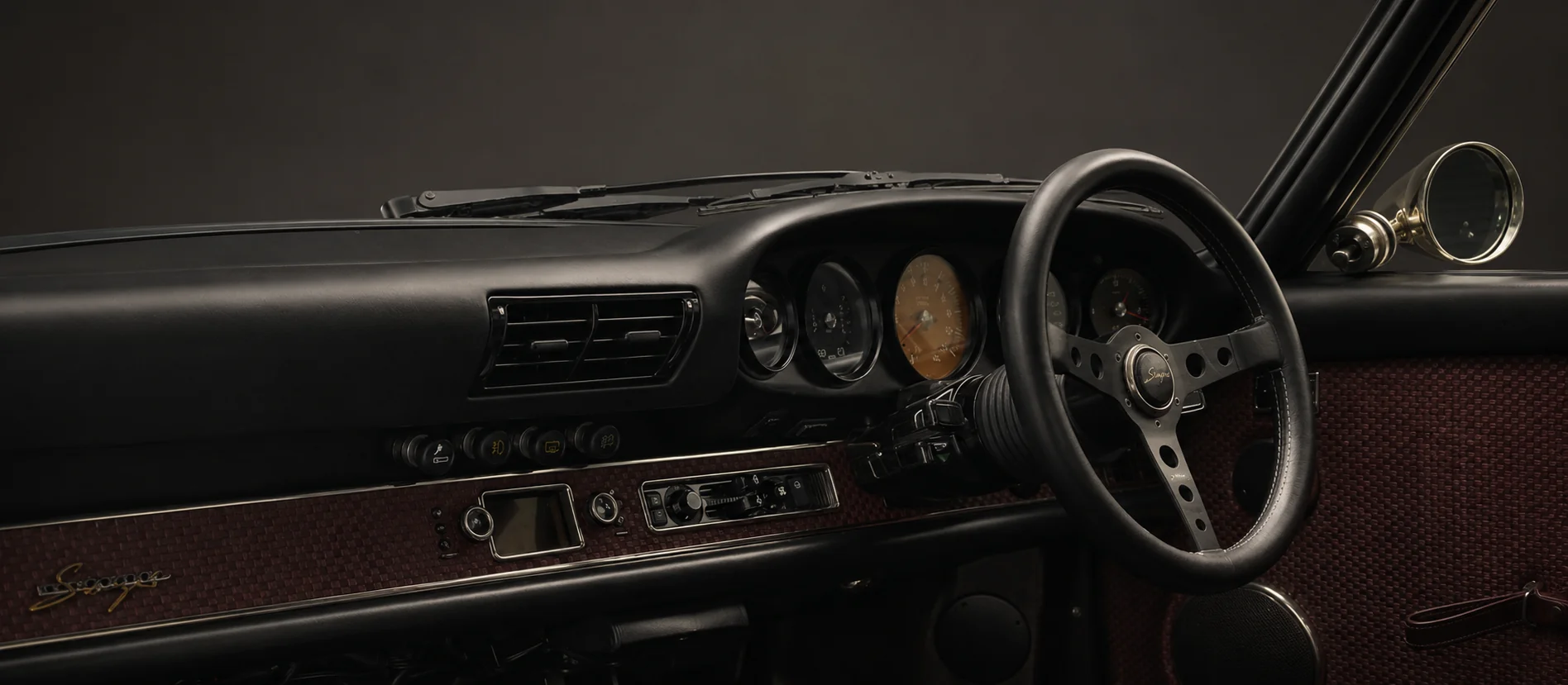 Right-hand drive cabin, ordered for British roads